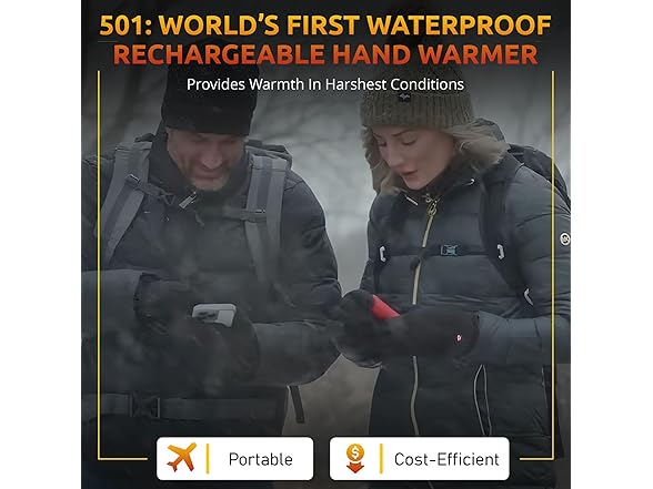Panther Rechargeable Hand Warmer Waterproof