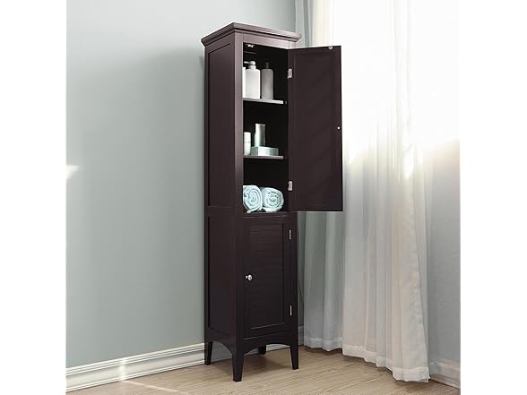 Teamson Home Glancy 63" Linen Storage Tower