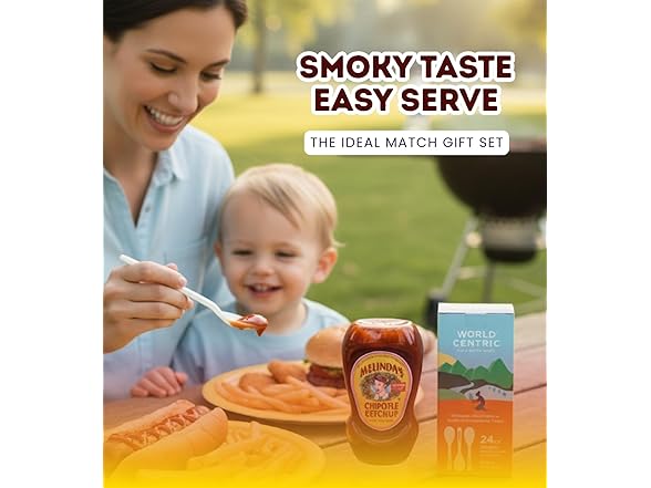 5 Item Set- Smoky Tomato Ketchup & Corn Starch Spoons - Gallery 3