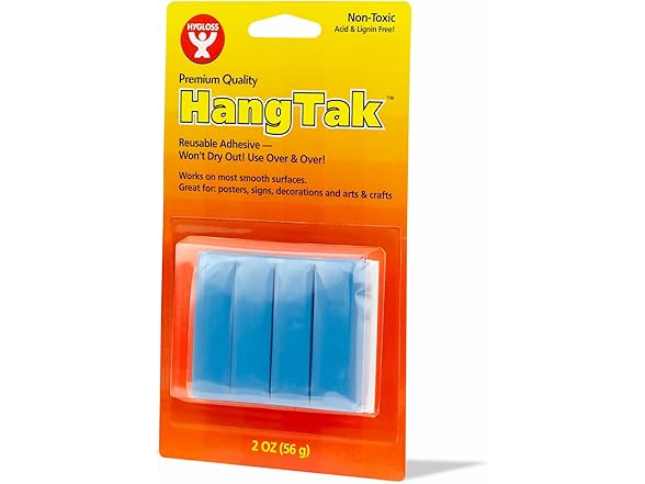 Blue Mounting Putty 8oz 4pk