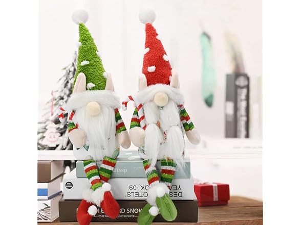 6 Pcs Colorful Gnome Beard Handmade Faux