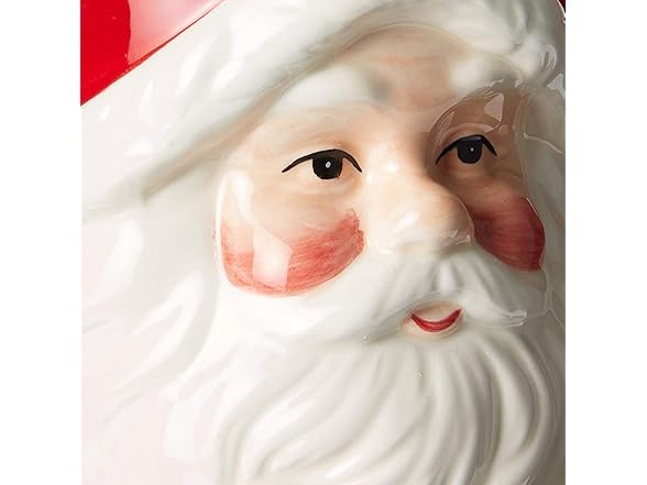 Cosmos Gifts Ceramic Classic Santa Heads Mugs