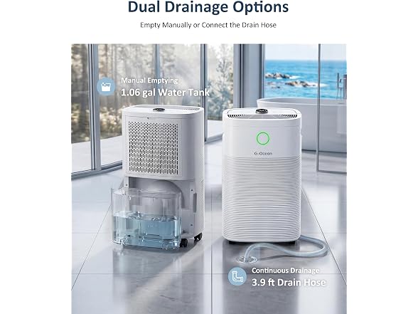 G-Ocean 80 Pints/Day Compressor Dehumidifier