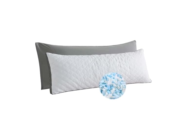 WhatsBedding BC075725080199 Memory foam Body pillow-Leaf