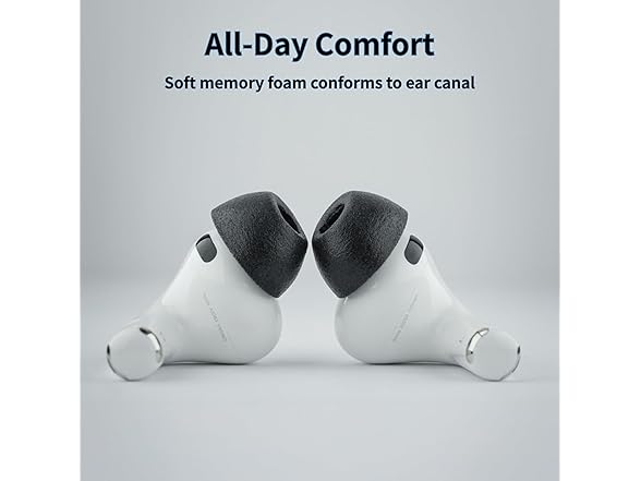 Comply TrueGrip MAX | Premium Memory Foam Replacement Earbud Tips