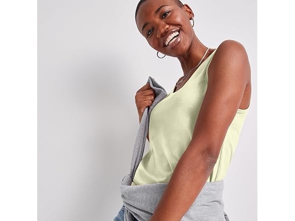 Hanes Women (XS) Originals Tank Top Solar Ice