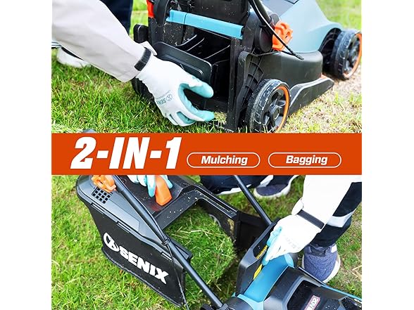 13" 20V Cordless Lawn Mower