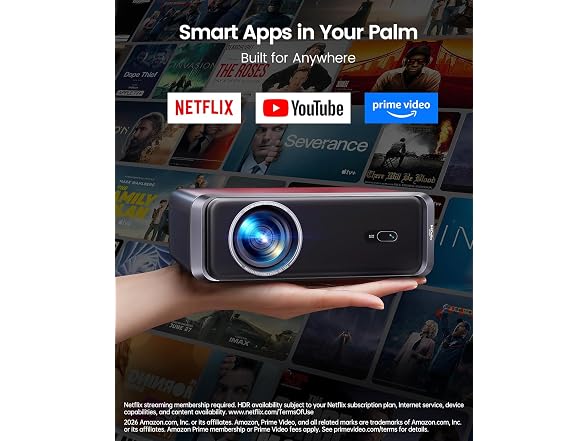 iWIMIUS Smart Projector WiFi 6 4K