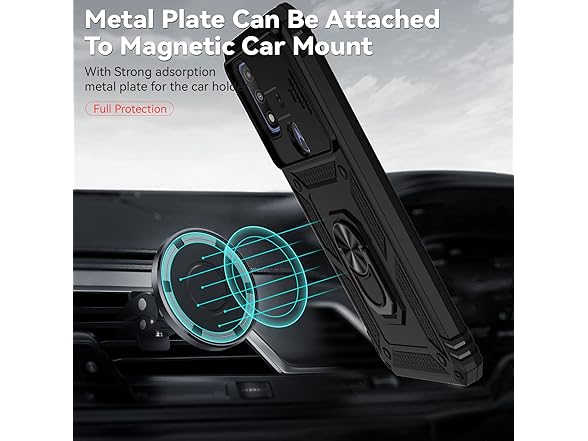 Motorola Moto Case w/Slide Camera Cover
