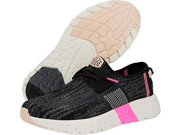 Hey Dude Sirocco Sport Stripe Women's Shoes