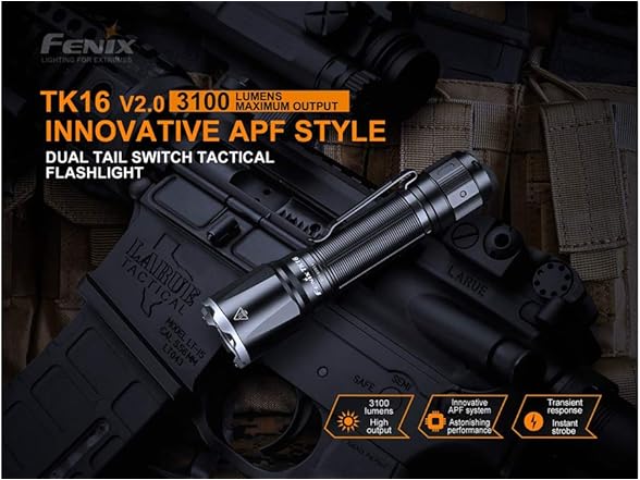 Fenix TK16 v2.0 Tactical Flashlight - Gallery 6