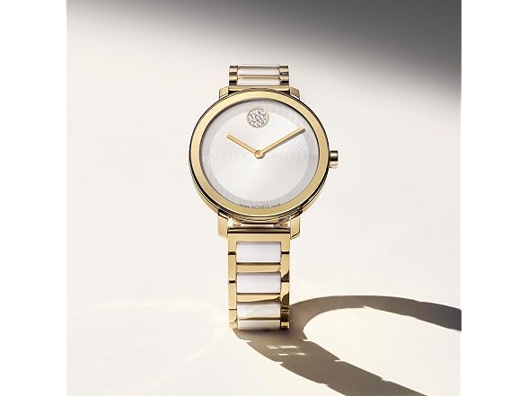 Movado Women's BOLD Evolution 2.0 Gold/White Watch