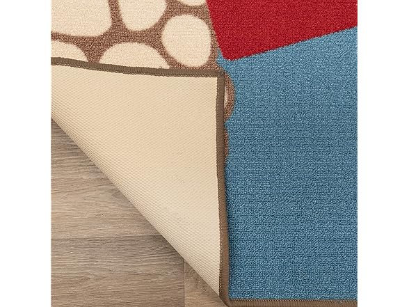 Superior Construction Zone Non-Slip Playroom Indoor Rug