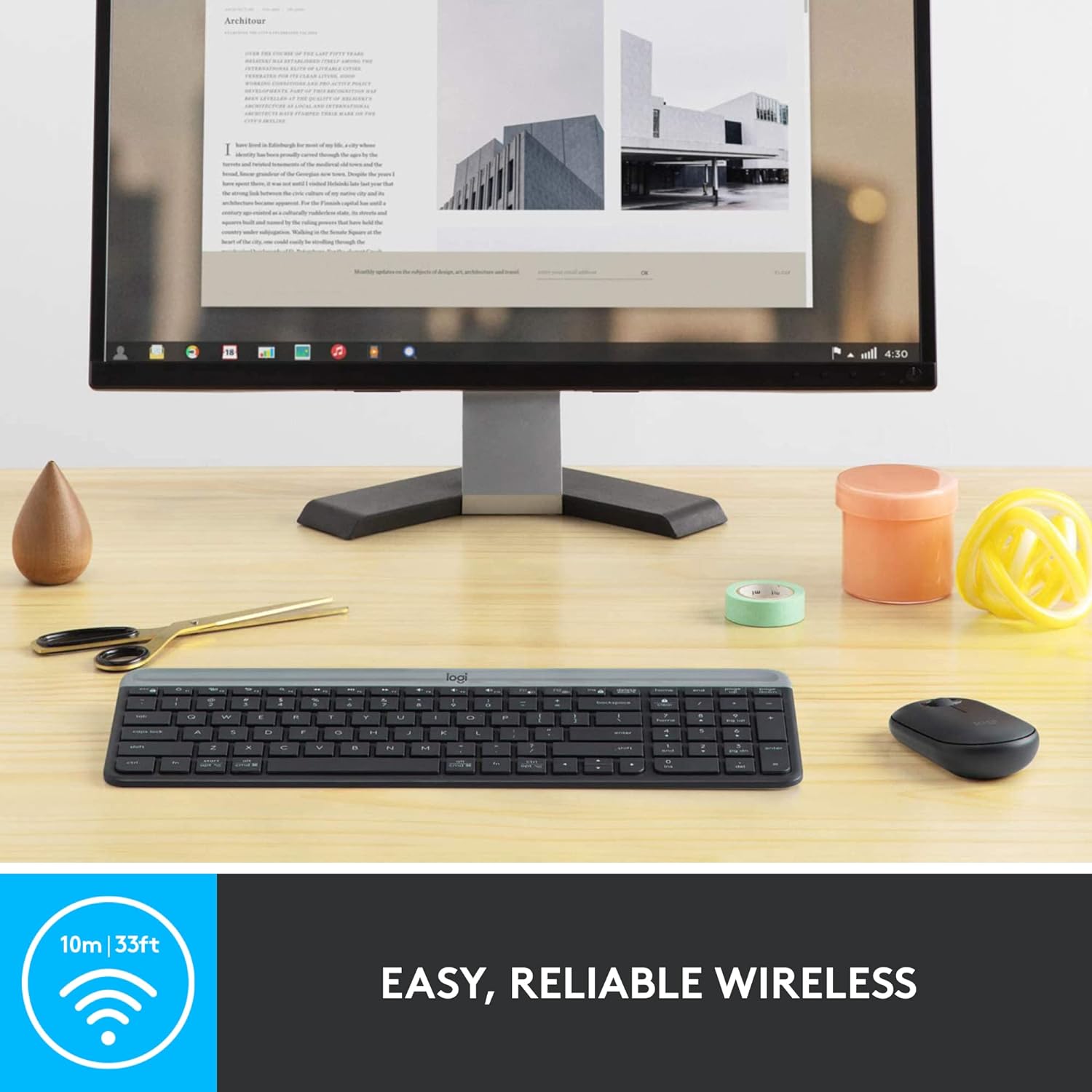 Logitech MK470 Slim Wireless Combo (Your Choice) - Gallery 13