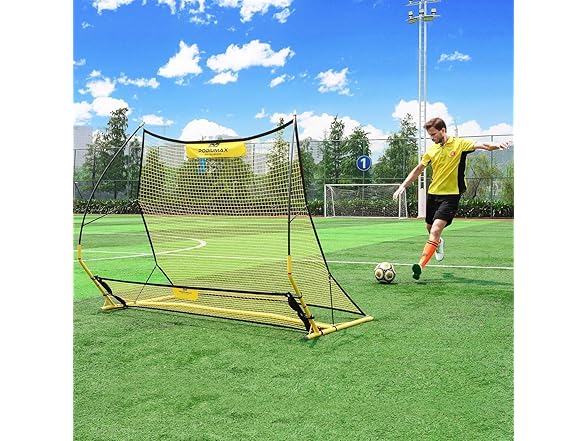 PodiuMax 2 in 1 Soccer Rebounder Net