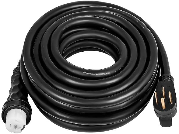 50FT Generator Power Cord 50-Amp 125/250-volt