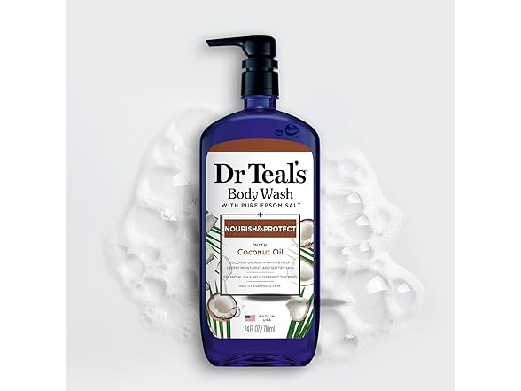 Dr Teal's Coconut Body Wash 24oz