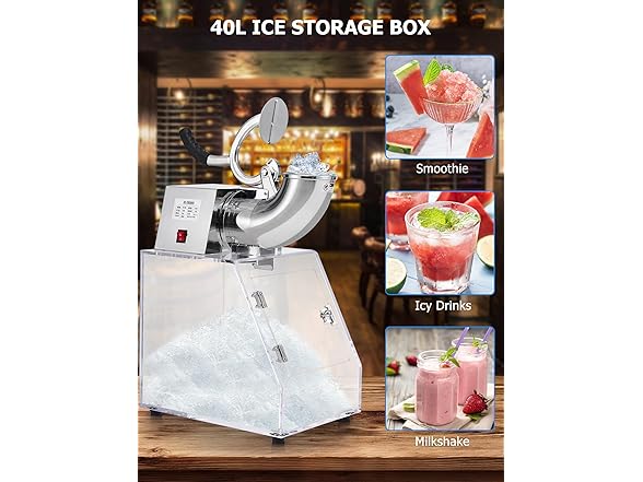 GustoWave Shaved Ice Machine