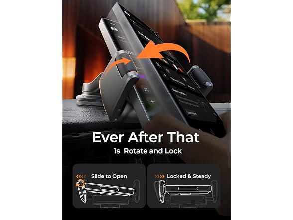 LISEN Ultra Suction Car Phone Mount