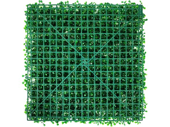 Artificial Boxwood Panel UV 24pcs Boxwood Hedge