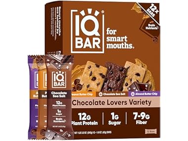 $32.99, Was $49.99, 34% Off! 24CT IQBAR Clean Plant Protein Bars- Your Choice dealfomo