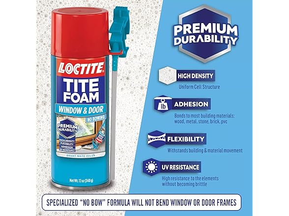 Loctite Tite White Insulating Foam Sealant