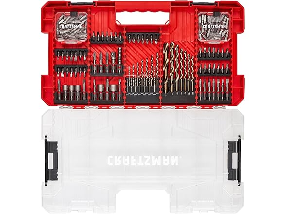 CRAFTSMAN 140-piece impact drill/driver bit set