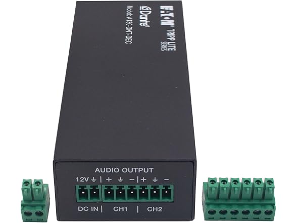 TRIPP LITE Eaton Series Dante 2-Channel