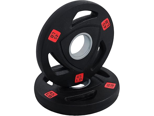 Signature Olympic 2" Iron Plate (45 lb - Pair)