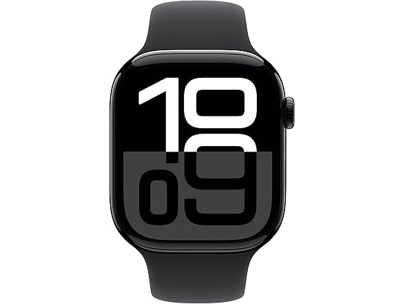 Jet Black Aluminum Case with Black Sport Band