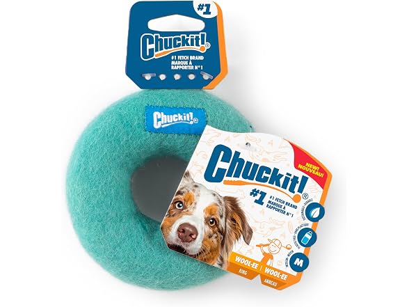 Chuckit! Chuckit! Woolee PlasticFree, Blue