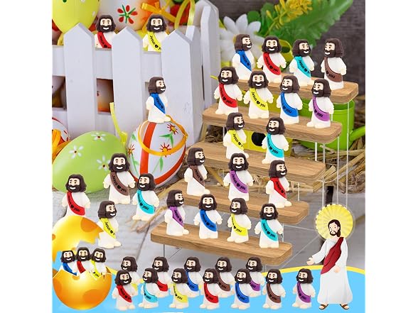YuDanae 100pcs Jesus Figures