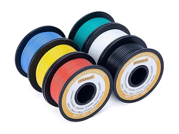ANAMIA 22 AWG Silicone Stranded Copper