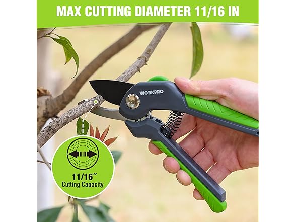 WORKPRO 8.5 Bypass Pruning Shear