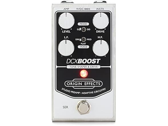 Origin Effects DCX Boost Tone Shaper