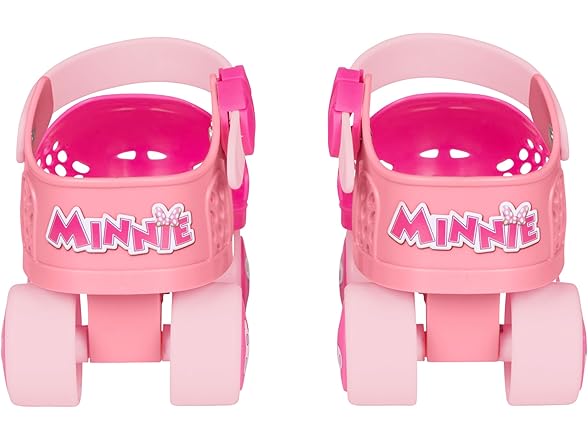 Minnie Mouse Junior Skates Includes Knee and Elbow Pads