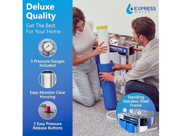Express Water 3-Stage Heavy Metal Filter
