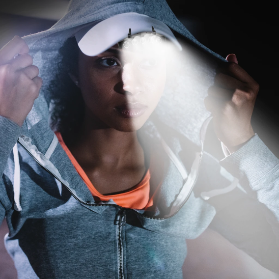 Clip-On LED Hat Lights, 2-Pack - Gallery 8