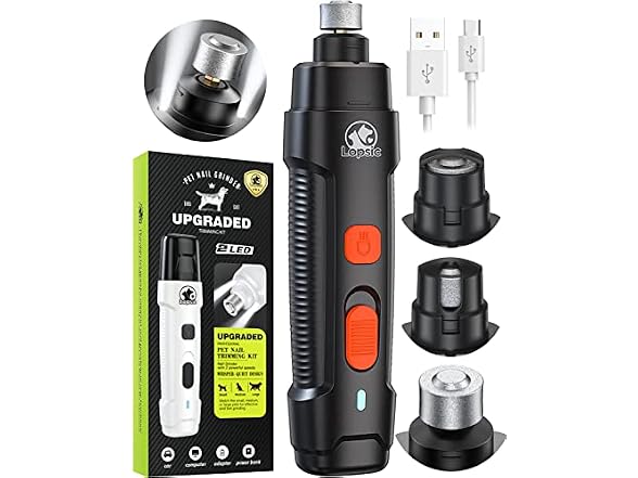 Dog Nail Grinder Super Quiet Dog Nail Trimme