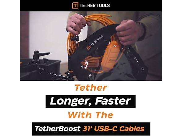Tether Tools TetherBoost Pro 31' USB-C 
