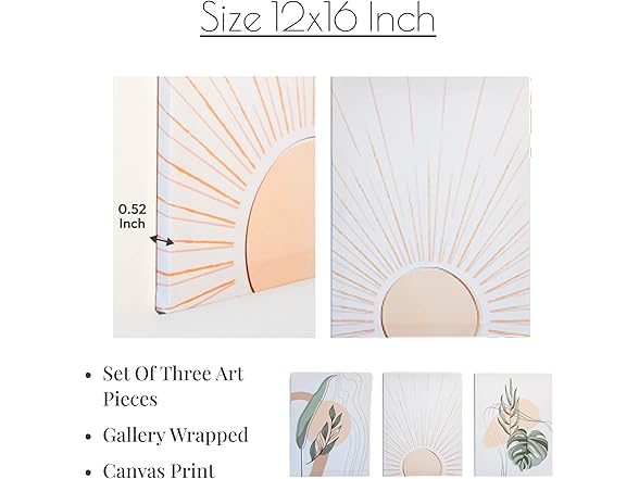 Nori's Gift Boho Wall Art | Botanical