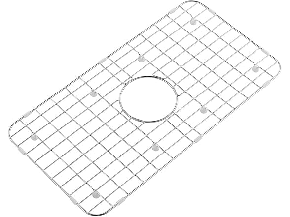 24.1 in. x 12.6 in. Centre Drain Sink Protector