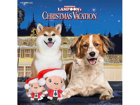 Clark Grisworld Plush Squeaker Dog Toy