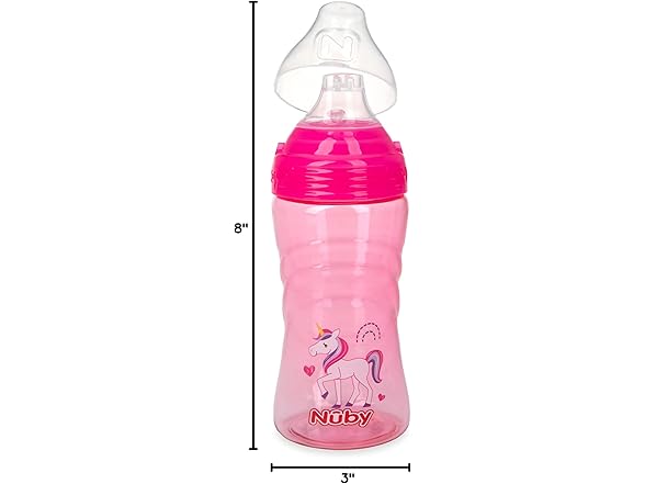Nuby Thirsty Kids No Spill Sip-It Sport Tritan Travel Cup