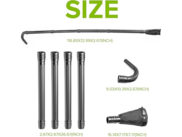 Greenworks UNIVERSAL GUTTER CLEANING KIT