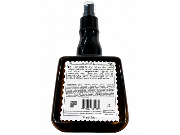 Hunter 1114 Bold Firm Hold Styling Gel