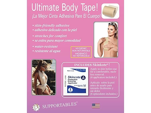Supportables - On A Roll Body Tape
