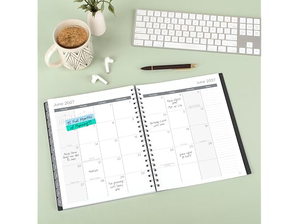 Mead 2027 Planner, 15-Month Oct-Dec, 8.5" x 11"