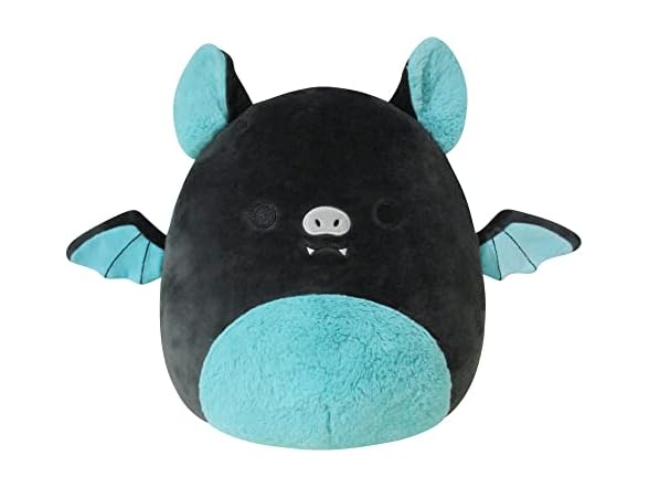 Squishmallows 12" Aldous Teal and Black Fruit Bat