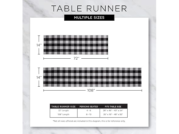 DII Holiday Dining Christmas Table Runner